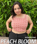 Peach Bloom Corset